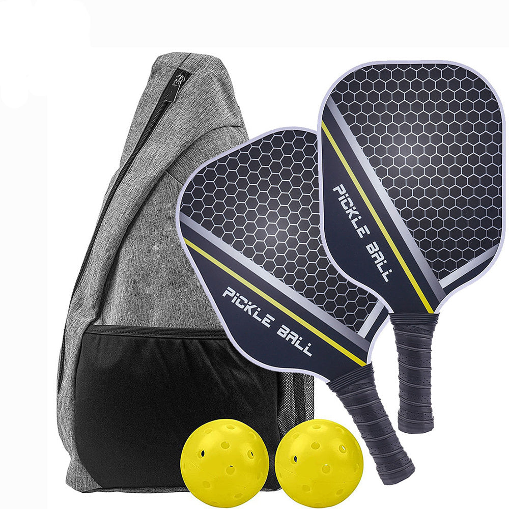 Pickleball Paddles Set - Graphite Carbon Fiber USAPA Approved